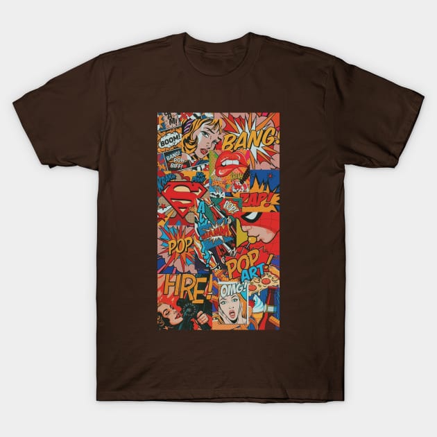 Pop Art T-Shirt by artforrart